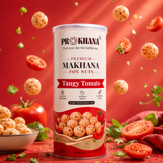 Prokhana Roasted Makhana – Tangy Tomato