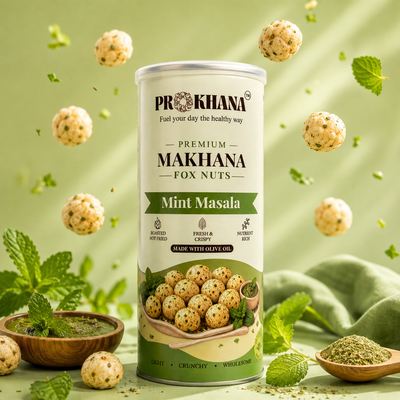 Prokhana Roasted Makhana – Mint Masala