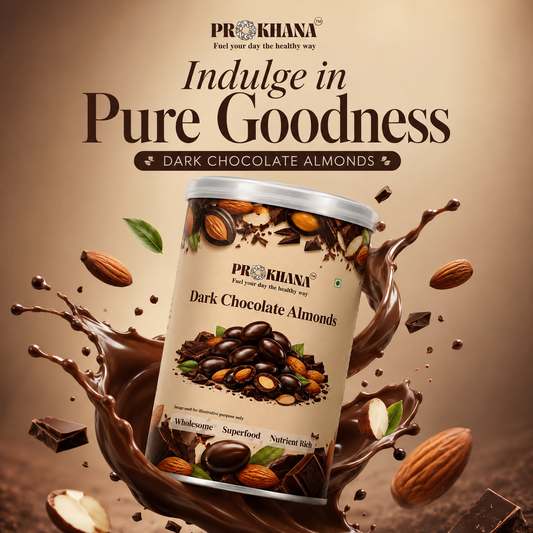 Dark Chocolate Almonds- Roasted