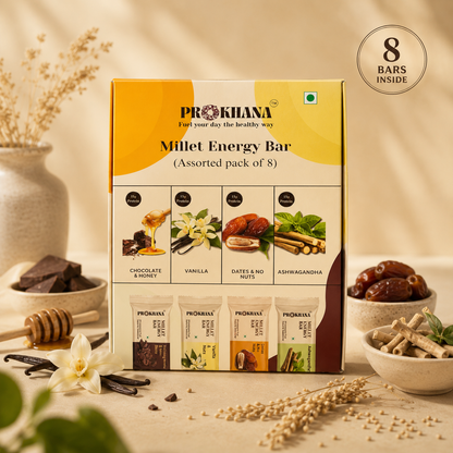 Prokhana Assorted Energy Bar Box (8 bars)